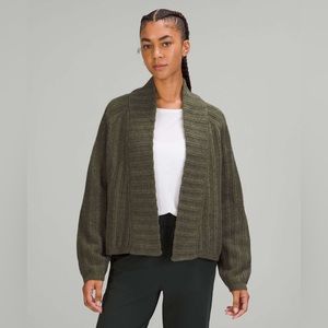 Lululemon Twin Rib Cardigan